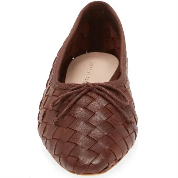 Loeffler Randall Brown Woven Flats - Picture 4 of 16